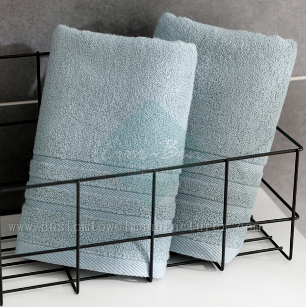 China Bulk pink bath towels Manufacturer|Custom cinerous Bamboo Hand towels Factory|Grey Blue promotional Towels Producer for Netherlands Green Italy Arabia Africa Malaysia